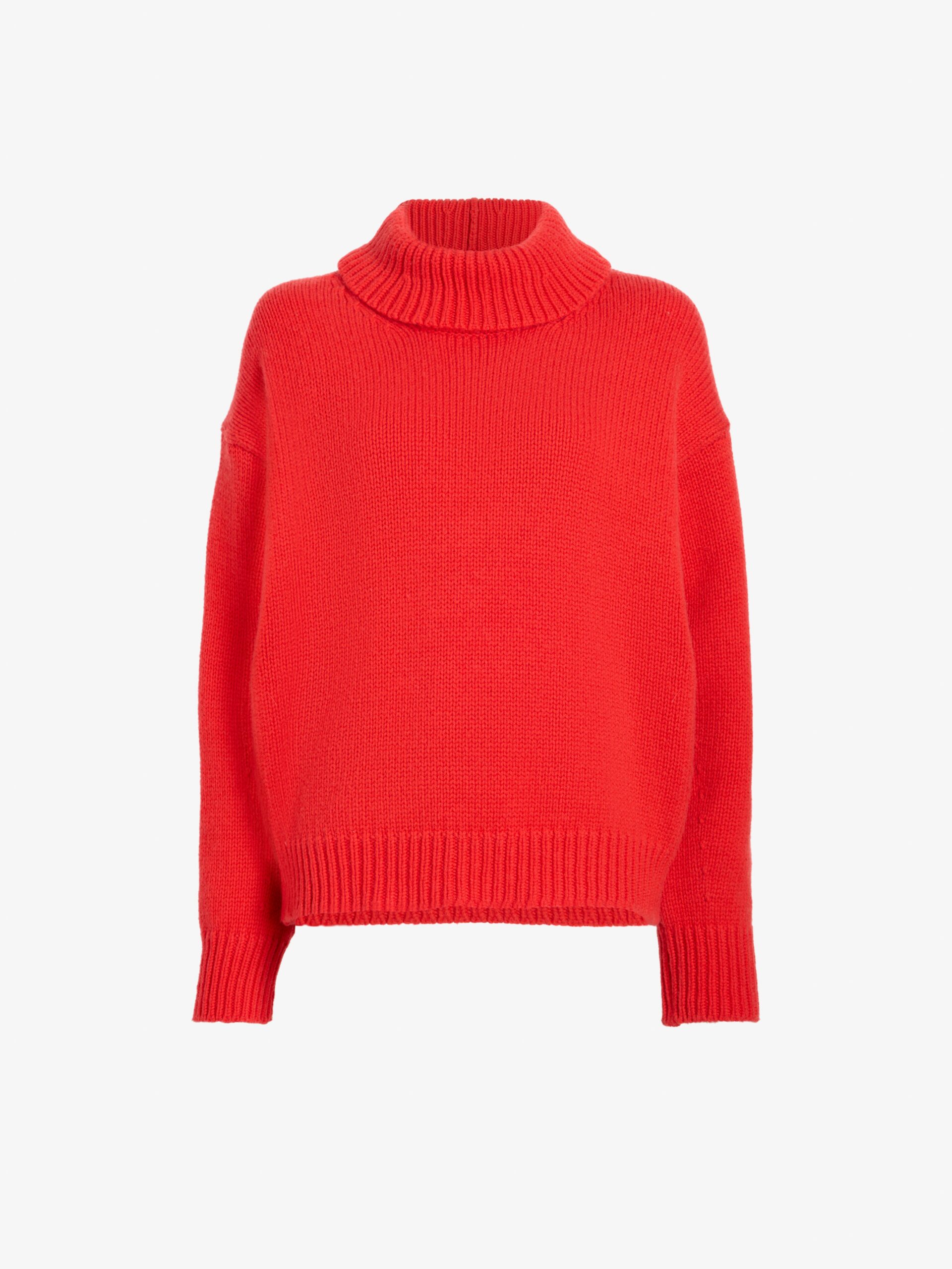 Proenza Schouler Oren turtleneck in cashmere wool, Flame