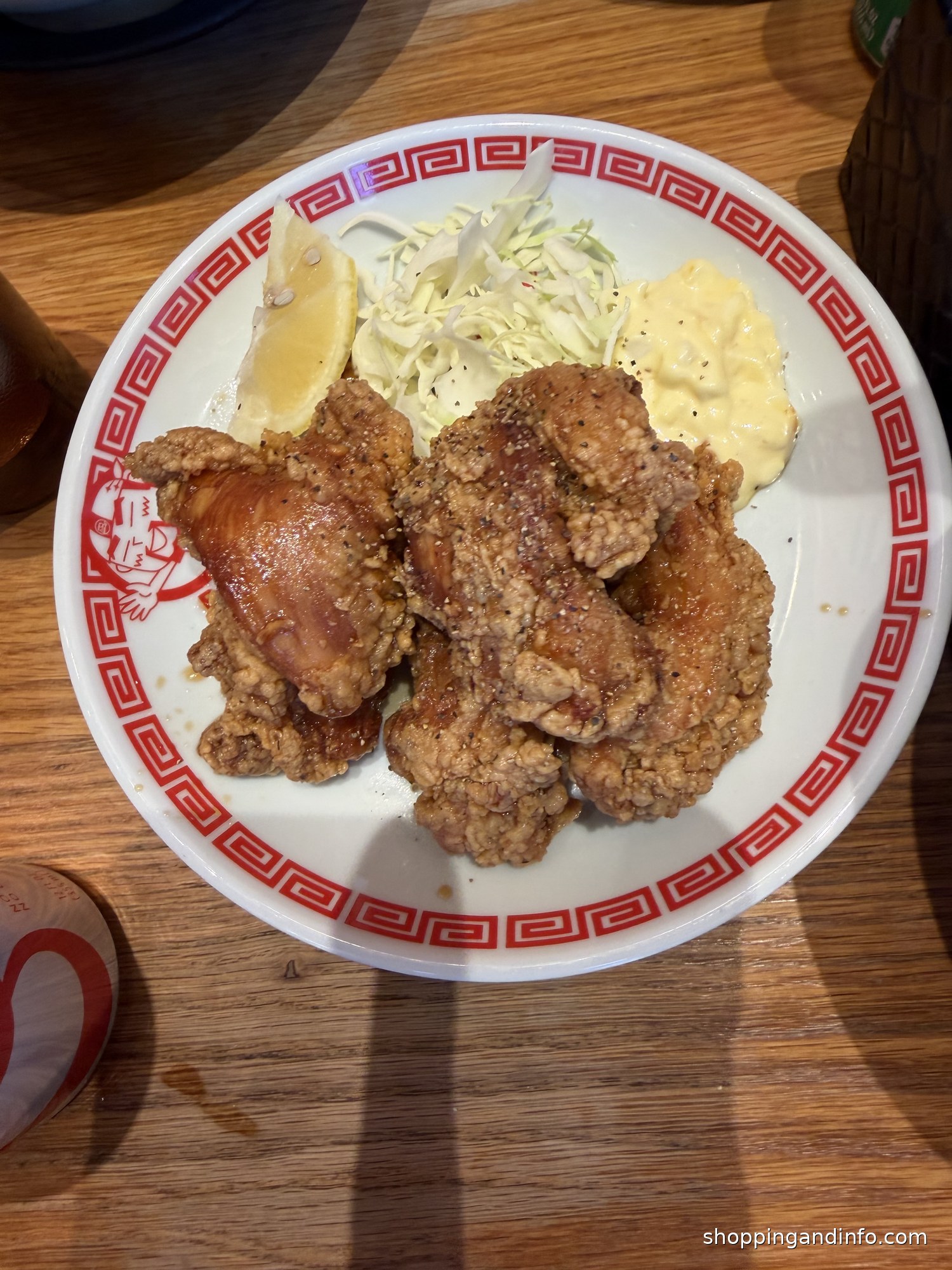 Fried chicken karaage at Ramen Nagi in Century City