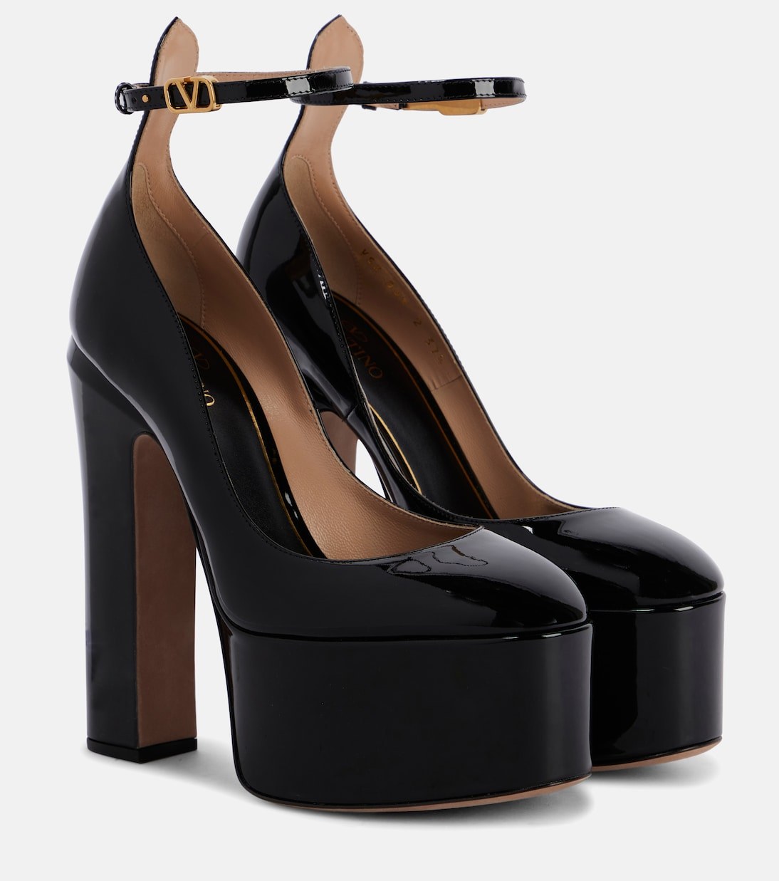 Valentino Tan-Go platform pumps