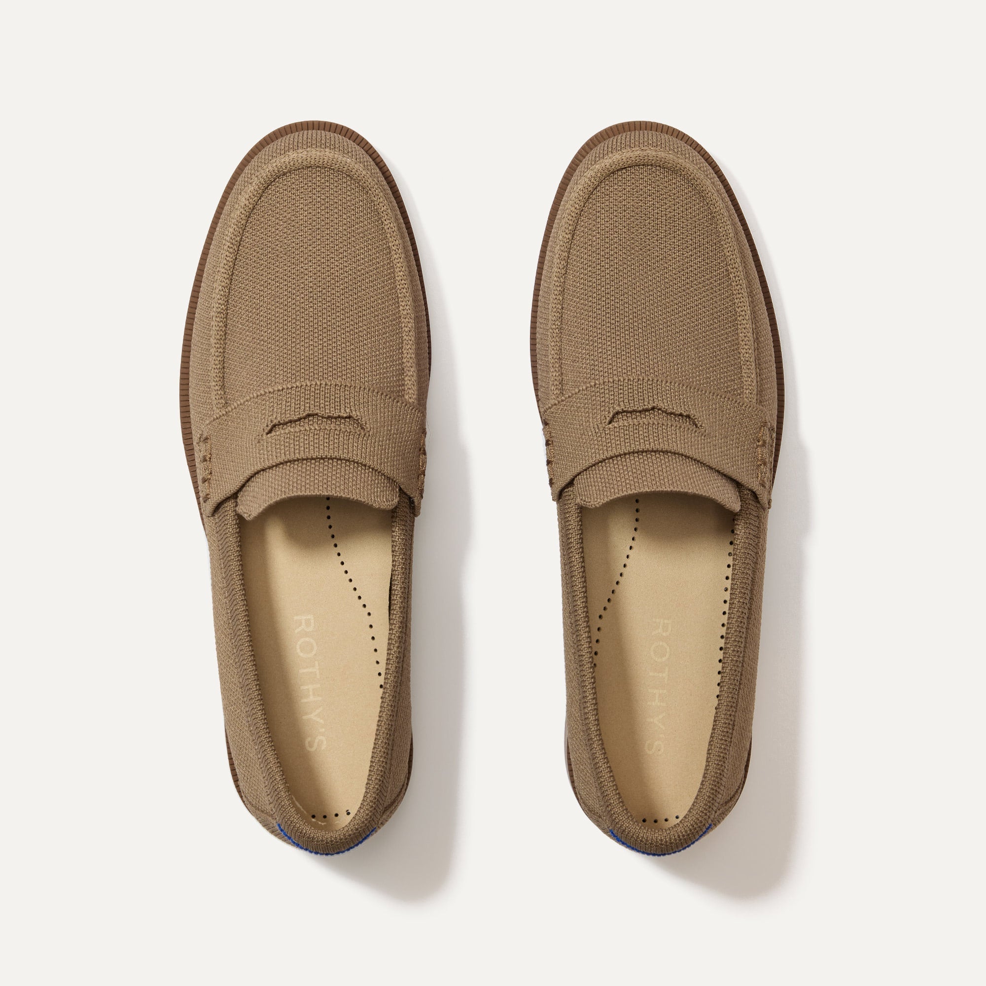 Rothy's Penny Loafer in Portobello brown