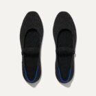 Rothy's Square Mary Jane in Black resort shoe