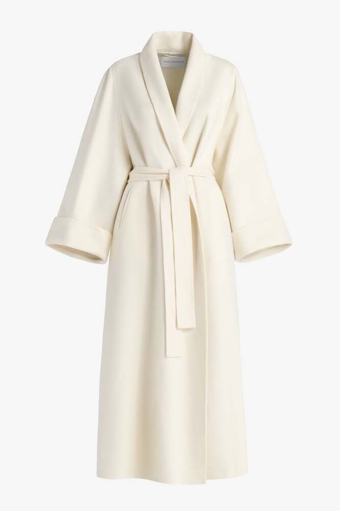 Nour Hammour Sima Coat in Cream product photo Nour Hammour Sima Coat in Cream product photo