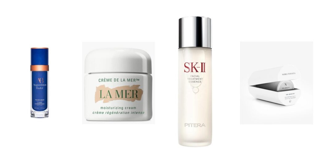 Luxe skincare: Augustinus Bader, La Mer, SK-II and Noble Panacea