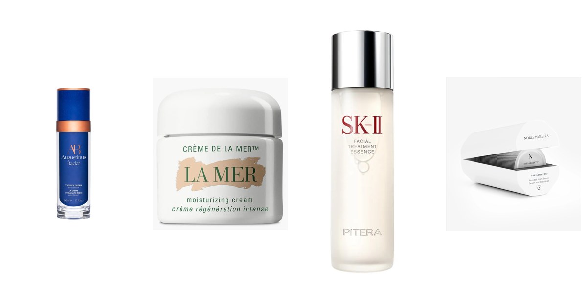 Luxe skincare: Augustinus Bader, La Mer, SK-II and Noble Panacea