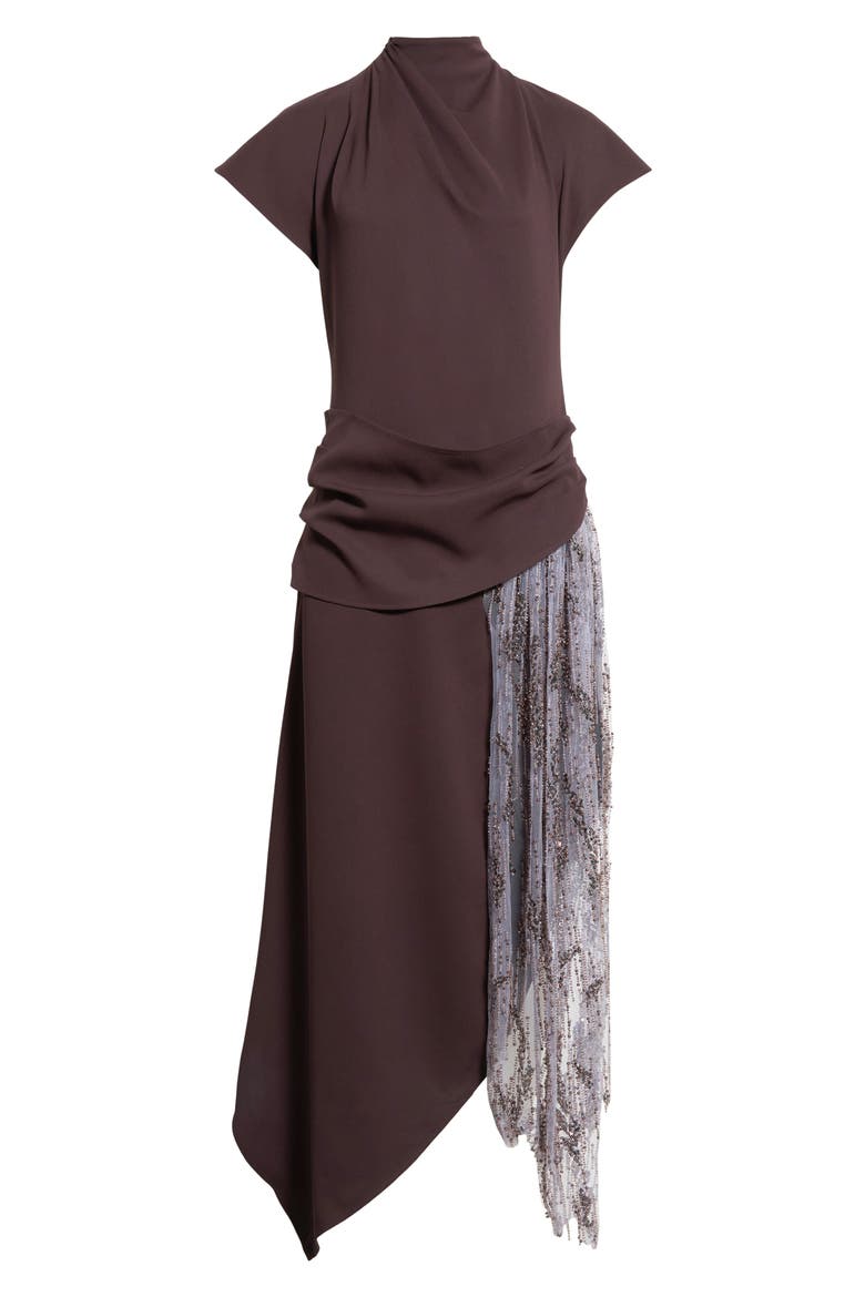 Earth Lilac Staud Effie dress