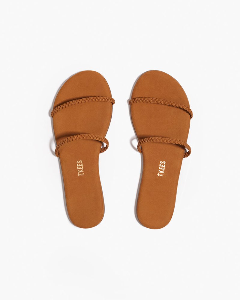 TKEES Gemma braid sandals in camel product photo - How to Dress for a Wedding in Mexico