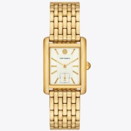 Tory Burch Eleanor watch in gold-tone stainless steel