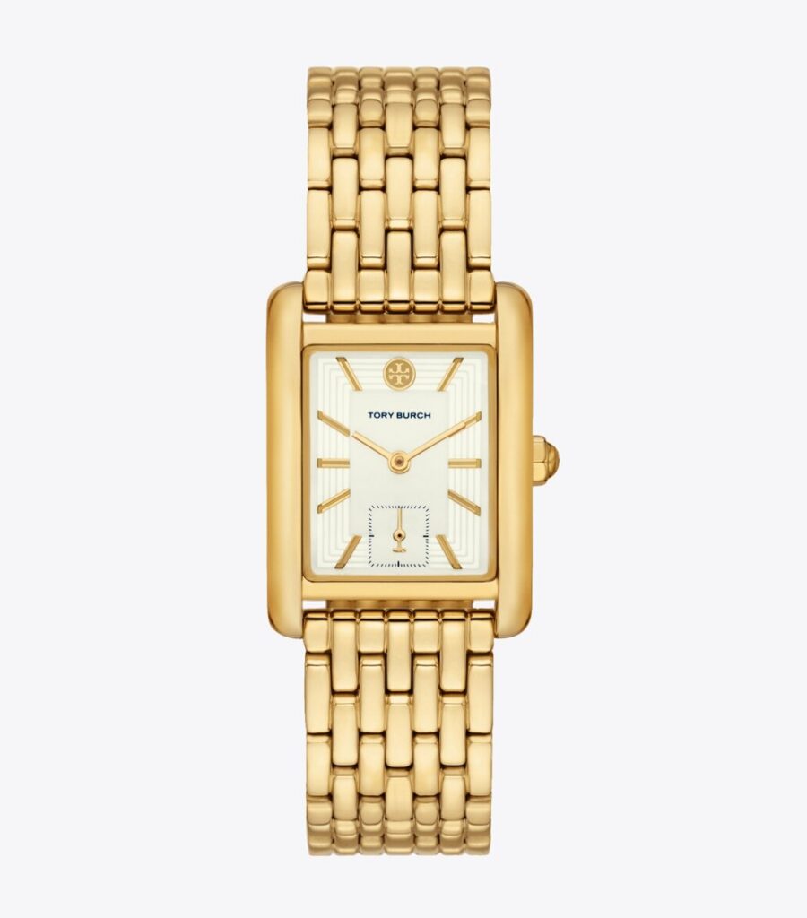 Tory Burch Eleanor watch in gold-tone stainless steel