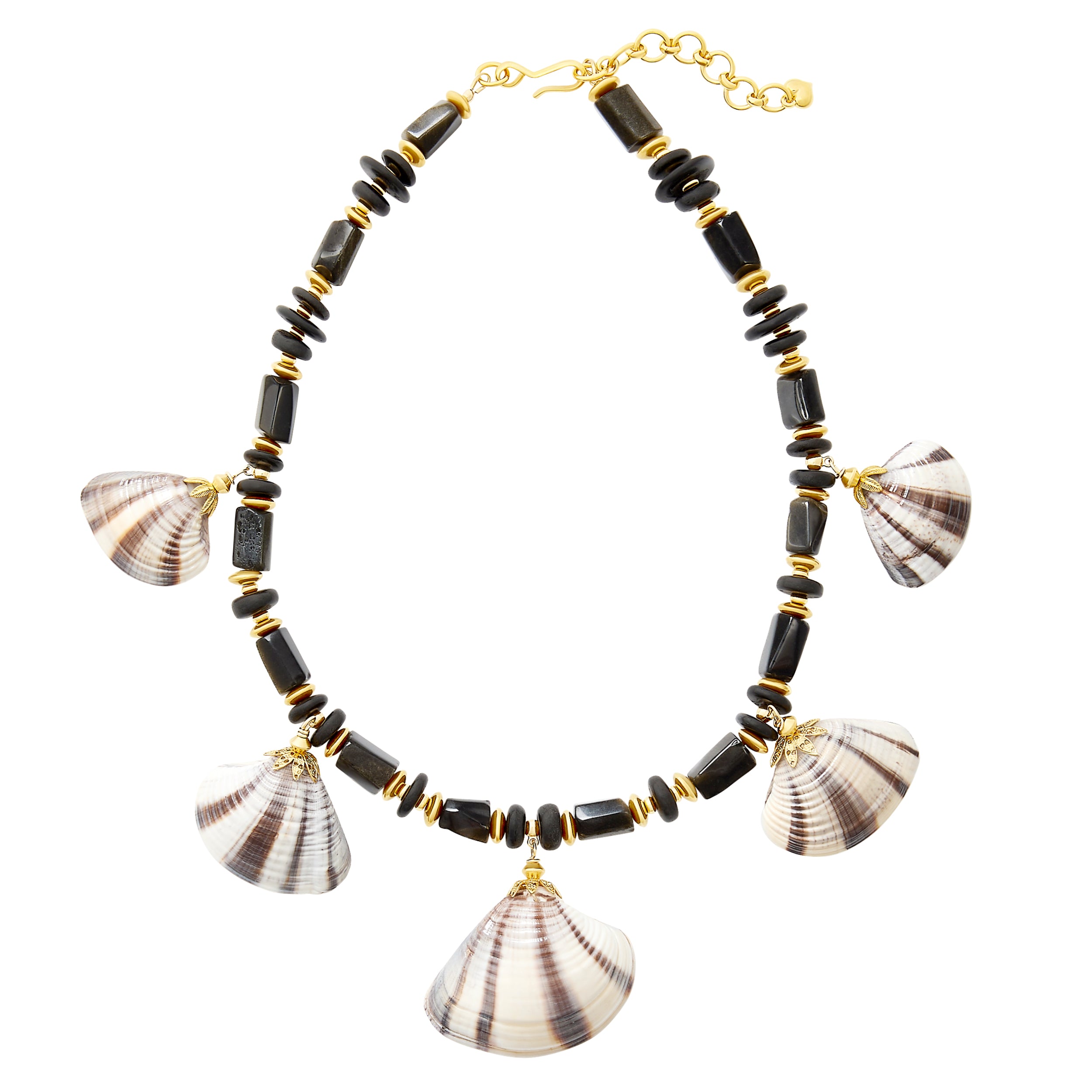 Brinker + Eliza Moon Shell Necklace