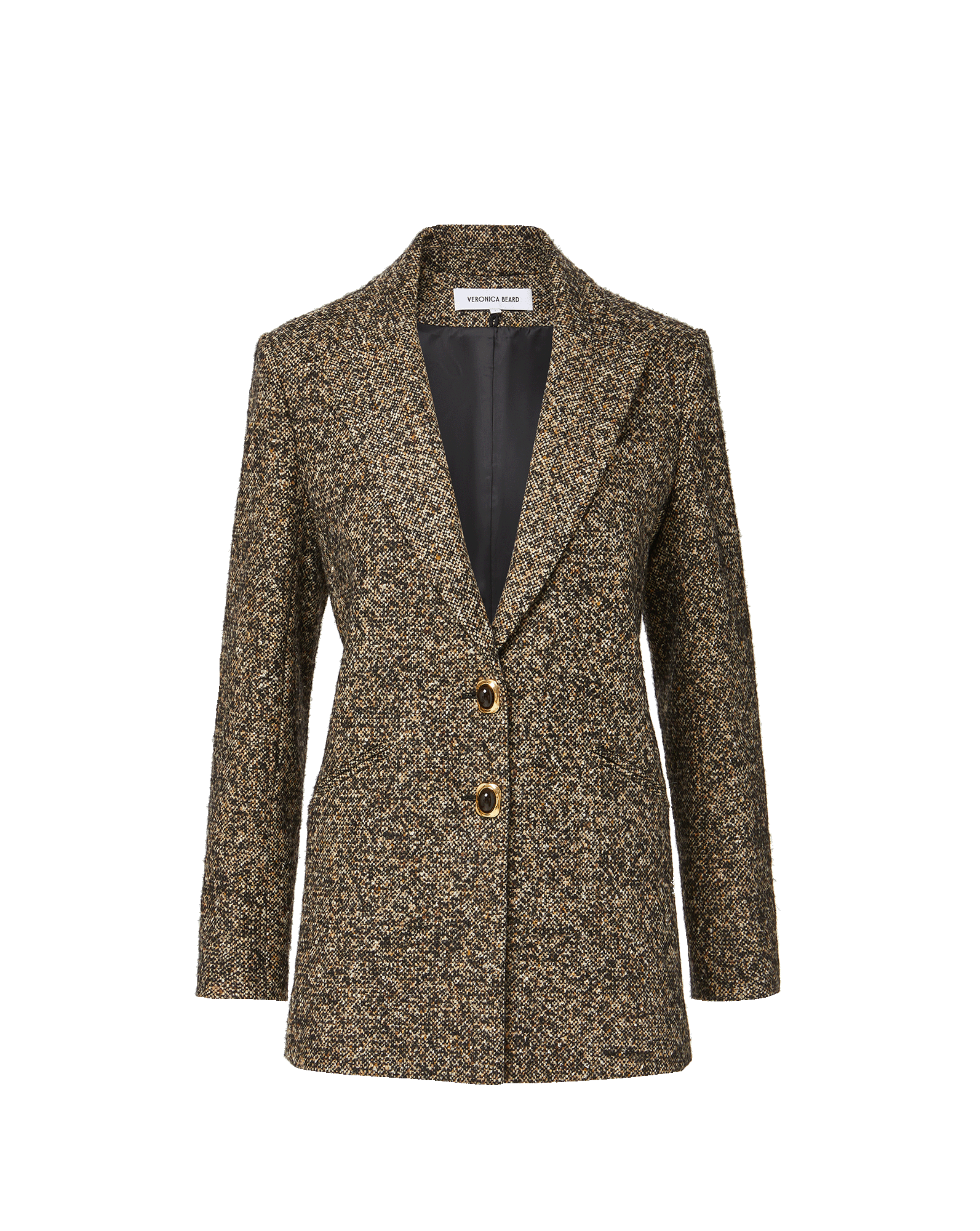 Veronica Beard Maci Dickey Jacket in Black Melange