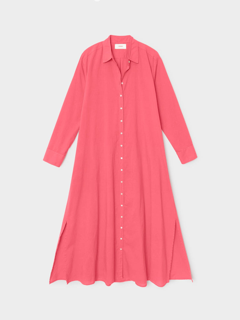 Xirena Boden Shirt Dress in Crimson